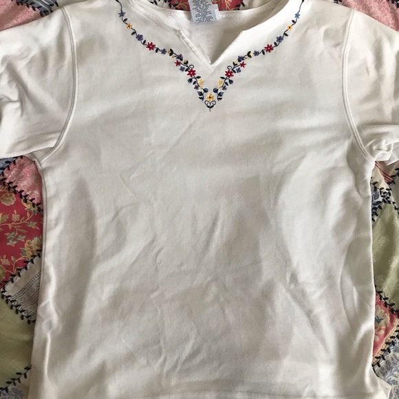 Embroidered Tee - Picture 1 of 4
